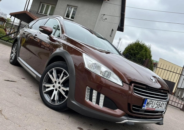 Peugeot 508 cena 39900 przebieg: 228000, rok produkcji 2013 z Nowe Skalmierzyce małe 704